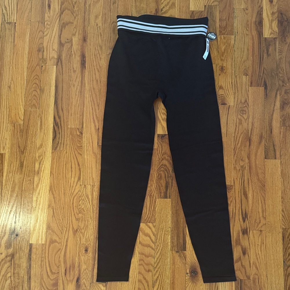 vs pink seamless foldover leggings